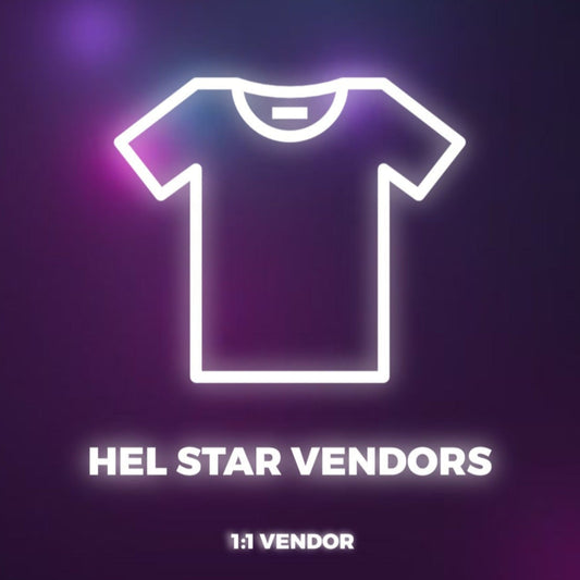 1:1 Hel Star Vendors